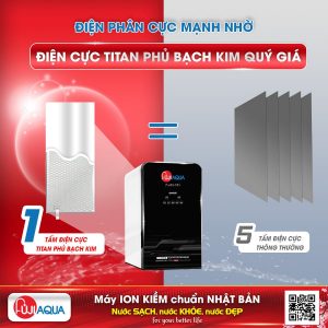 Công nghệ điện phân với điện cực phủ bạch kim quý hiếm