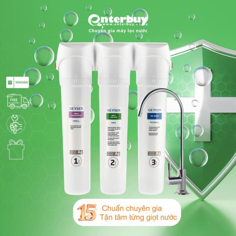 Máy lọc nước chuẩn khoáng Geyser Ecotar 3 Smart - Nhập khẩu nguyên chiếc từ châu Âu