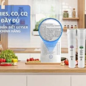 Máy lọc nước chuẩn khoáng Geyser Ecotar 3 Smart - Nhập khẩu nguyên chiếc từ châu Âu