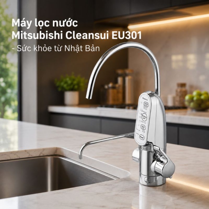 Máy lọc nước ion Mitsubishi Cleansui EU301