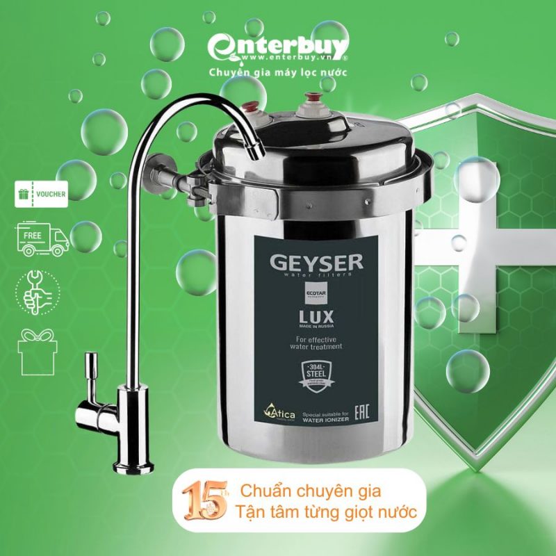Máy lọc nước chuẩn khoáng Geyser Ecotar Lux - Nhập khẩu nguyên chiếc từ châu Âu