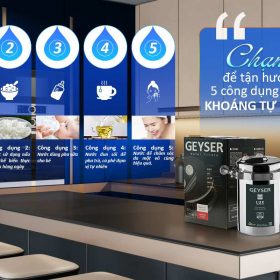Máy lọc nước chuẩn khoáng Geyser Ecotar Lux - Nhập khẩu nguyên chiếc từ châu Âu