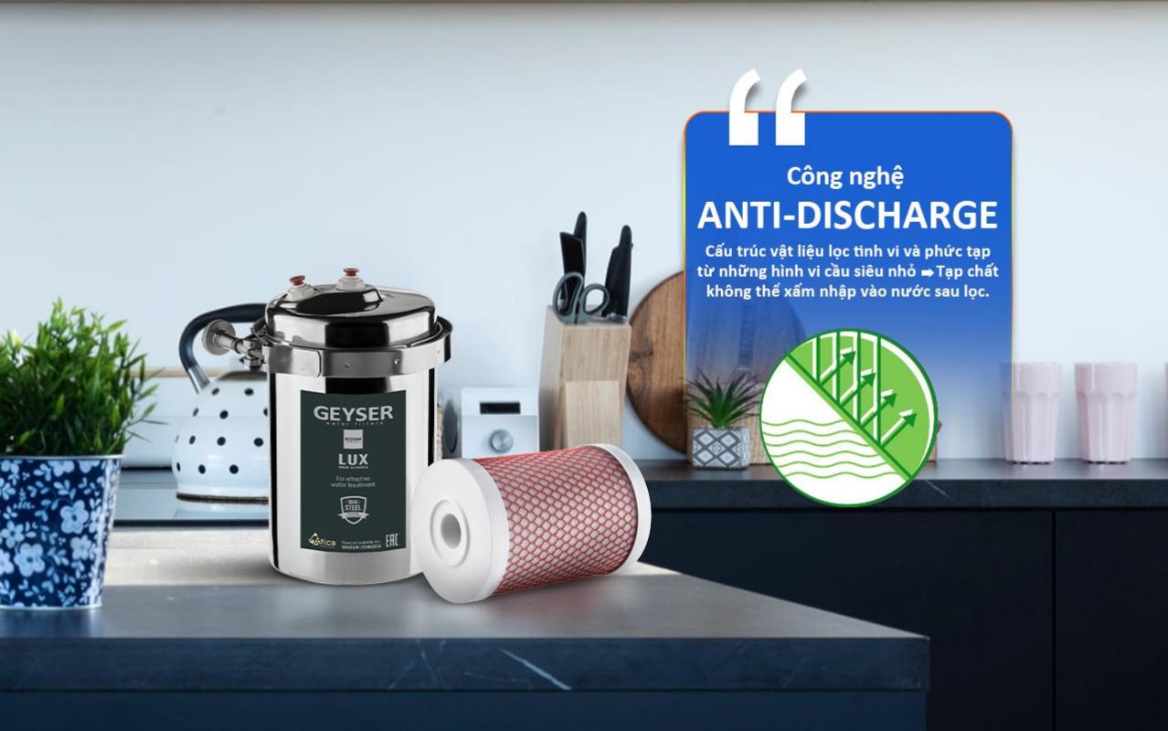 Máy lọc nước chuẩn khoáng Geyser Ecotar Lux - Nhập khẩu nguyên chiếc từ châu Âu