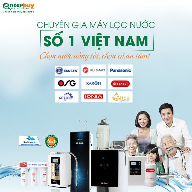 Enterbuy là chuyên gia nước số 1 Việt Nam