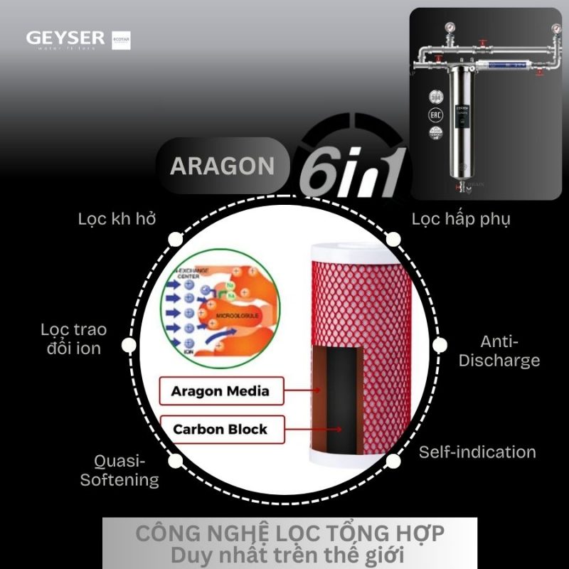 Lọc tổng đầu nguồn Geyser Ecotar 1F1A