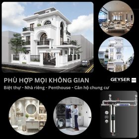 Lọc tổng đầu nguồn Geyser Ecotar 1F1A