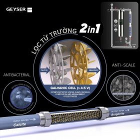 Hệ thống lọc nước tổng đầu nguồn Geyser Ecotar 1F2A