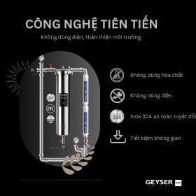 Hệ thống lọc nước tổng đầu nguồn Geyser Ecotar 1F2A