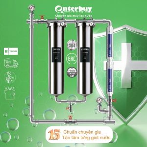Hệ thống lọc nước tổng đầu nguồn Geyser Ecotar 2F2A
