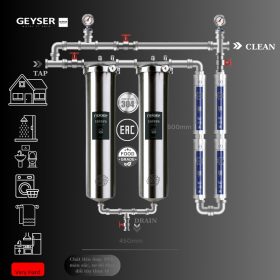 Hệ thống lọc nước tổng đầu nguồn Geyser Ecotar 2F4A