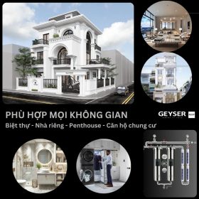 Hệ thống lọc nước tổng đầu nguồn Geyser Ecotar 2F4A
