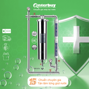 Hệ thống lọc nước tổng đầu nguồn Geyser Ecotar 1F2A