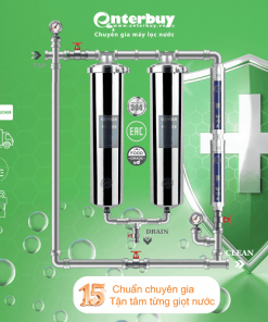 Hệ thống lọc nước tổng đầu nguồn Geyser Ecotar 2F2A
