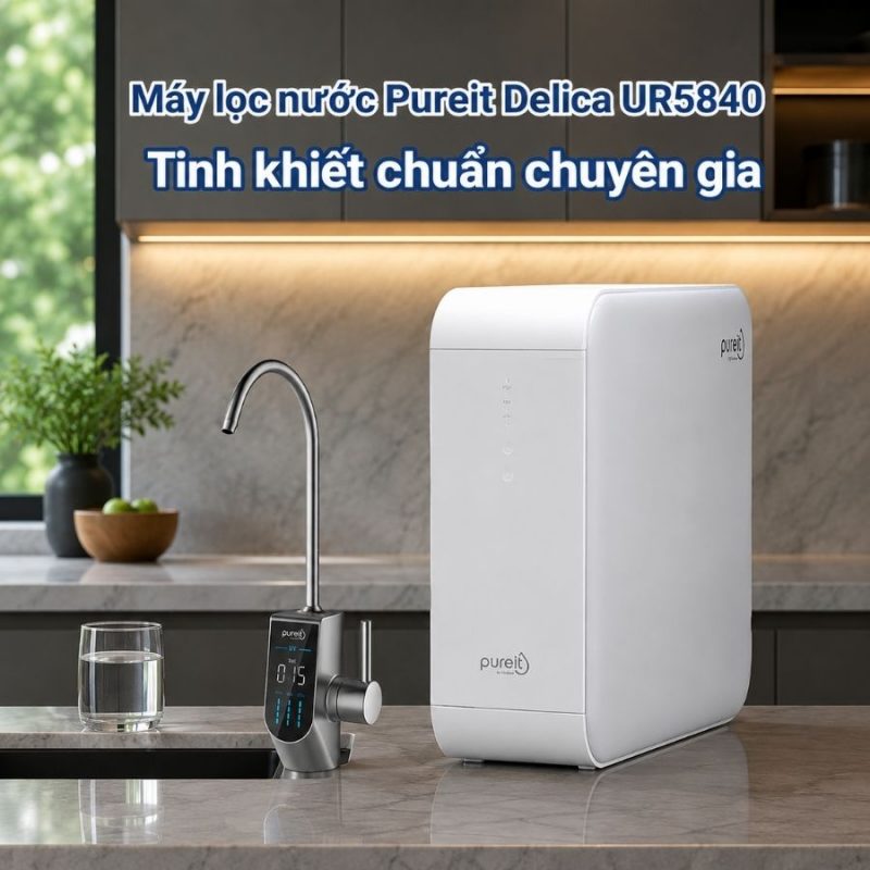 Máy lọc nước RO Pureit UR5840 