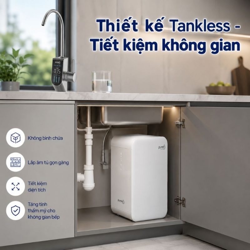 Máy lọc nước RO Pureit UR5840 