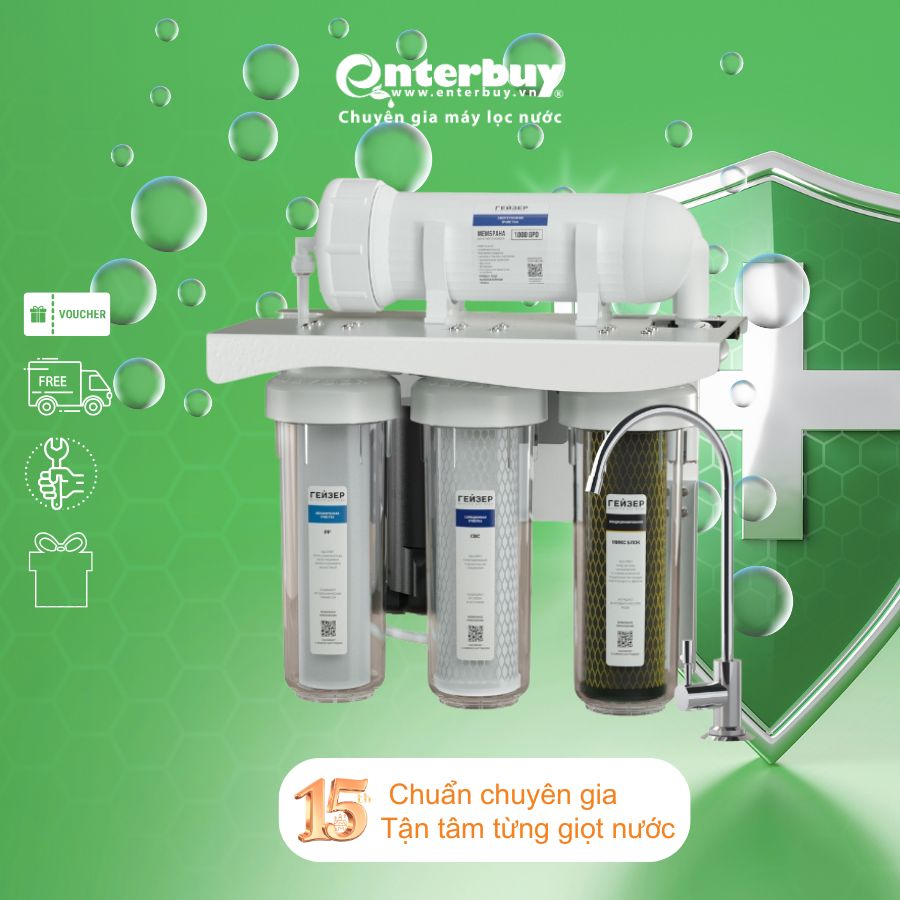Máy lọc nước RO bán công nghiệp Geyser Ecotar Prestige Pro 1000