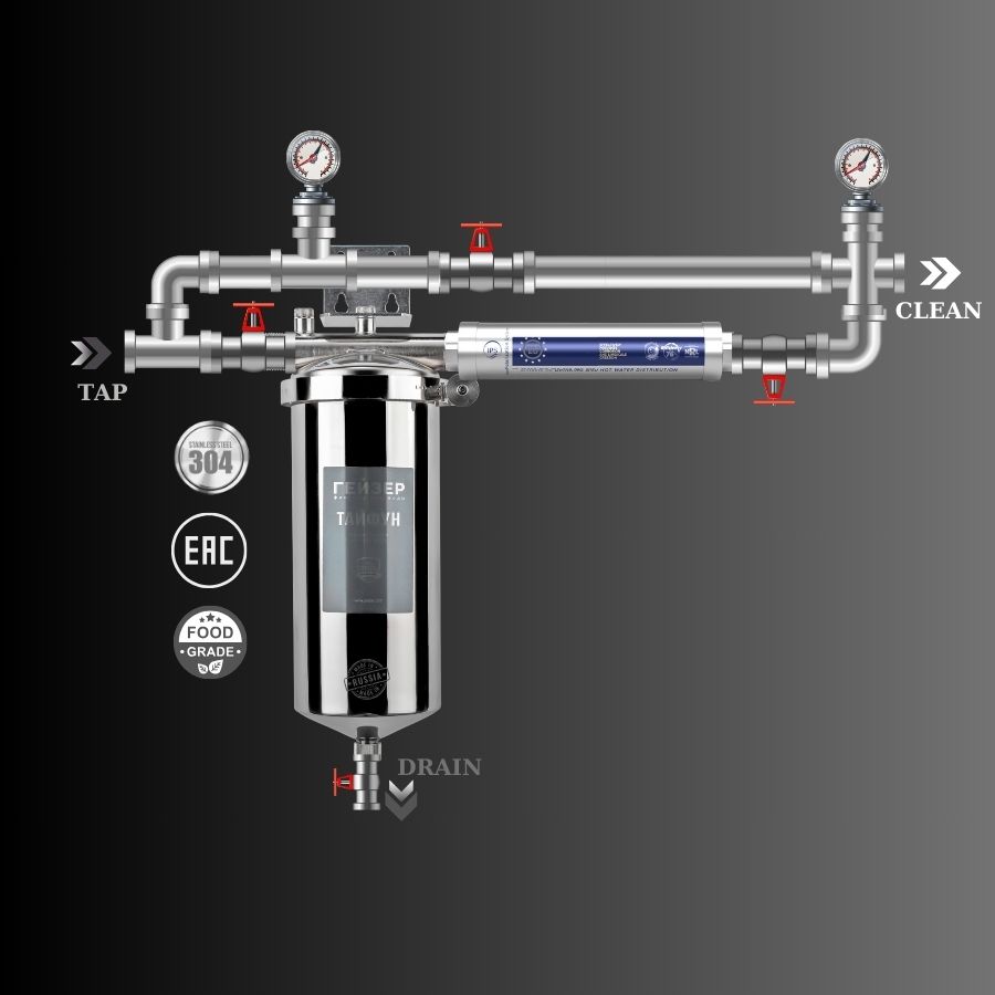 Máy lọc nước tổng Geyser Ecotar 1F1As