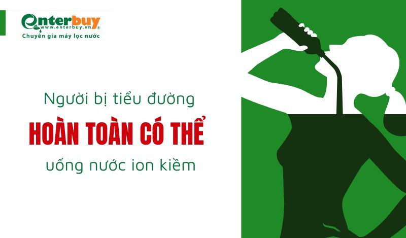 Người có bệnh tiểu dường cũng có thể uống nước ion kiềm