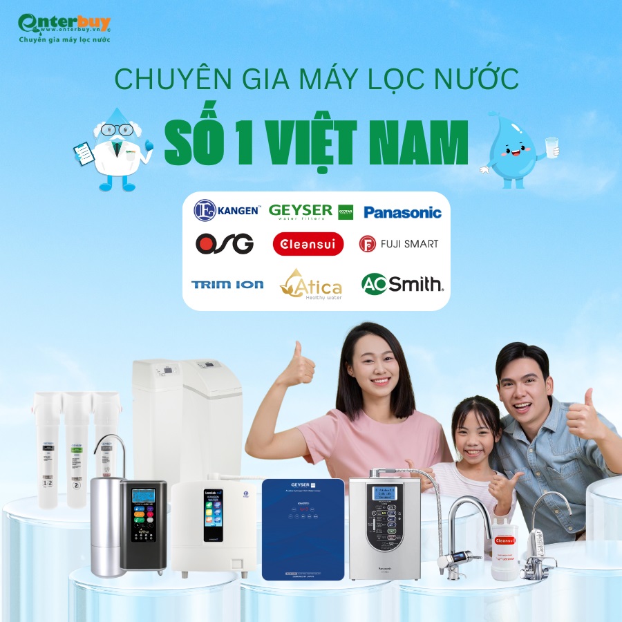 Enterbuy - Chuyên gia lọc nước số 1 Việt Nam