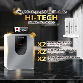 Máy lọc nước ion kiềm giàu hydro Geyser Ecotar 9 Pro