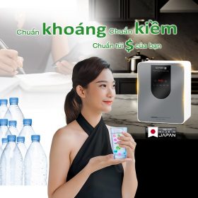 Máy lọc nước ion kiềm giàu hydro Geyser Ecotar 9 Pro