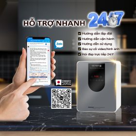 Máy lọc nước ion kiềm giàu hydro Geyser Ecotar 9 Pro