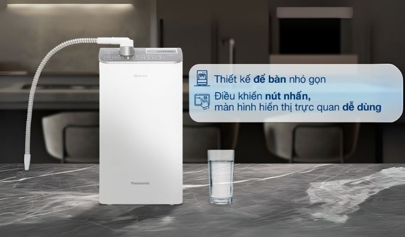 Panasonic TK-AS500 có thiết kế tinh gọn, hiện đại
