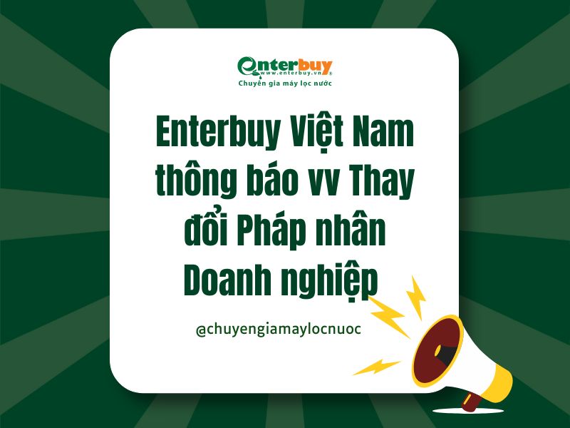 THÔNG BÁO VỀ VIỆC THAY ĐỔI PHÁP NHÂN DOANH NGHIỆP