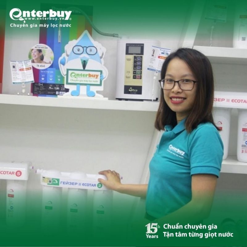 Tư vấn giải pháp lọc nước chuẩn chuyên gia tại Enterbuy
