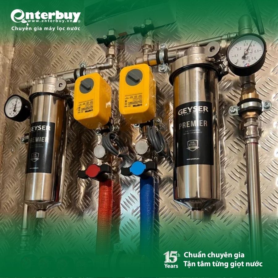 Hệ thống lọc tổng trên đường ống (lọc tổng in-line)