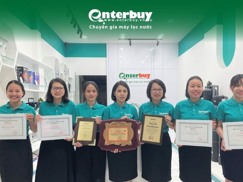 Enterbuy - địa chỉ mua máy lọc nước ion kiềm uy tín
