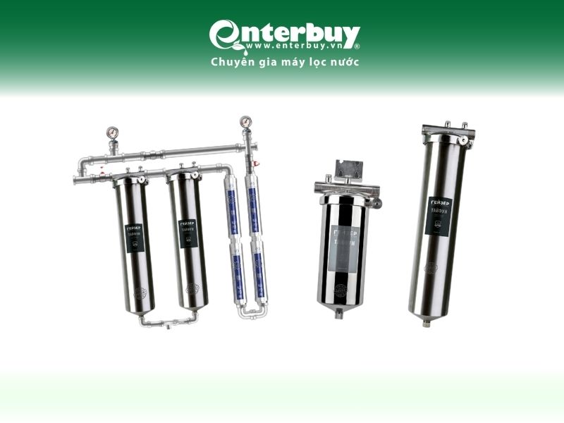 Hệ thống lọc tổng đầu nguồn Geyser nhập khẩu châu Âu chính hãng