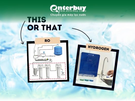 nên mua máy lọc nước ro hay hydrogen