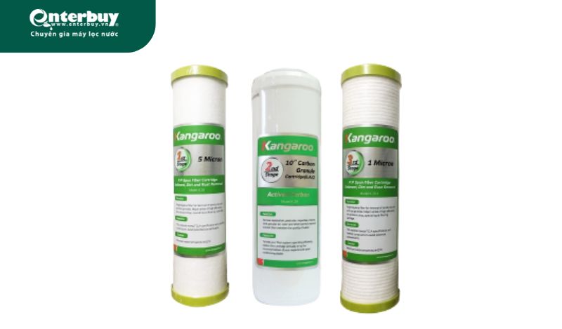 Bộ lõi lọc thô số 1,2,3 Kangaroo