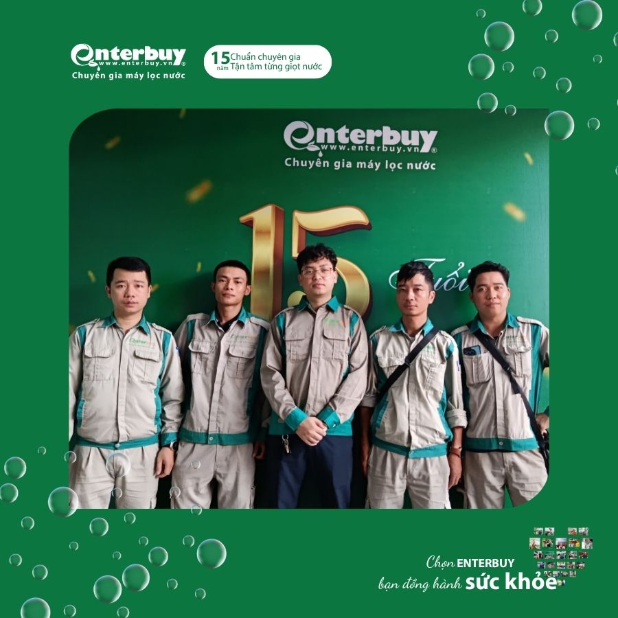 Enterbuy có đội ngũ kỹ thuật viên giàu kinh nghiệm