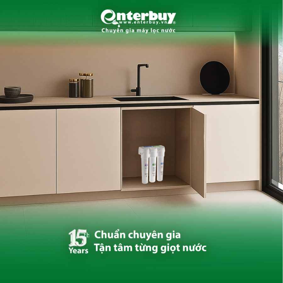 Máy lọc nước âm tủ Geyser Ecotar 3 Smart