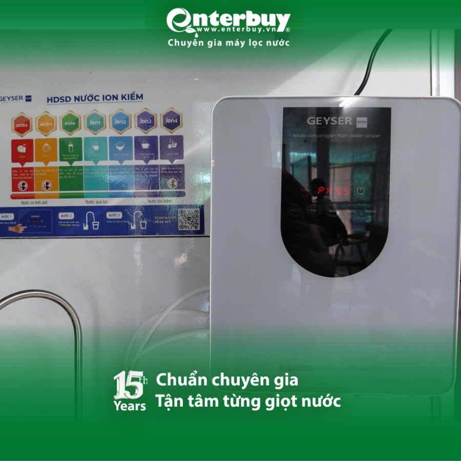 Máy lọc nước âm tủ Geyser Ecotar 9 PRO