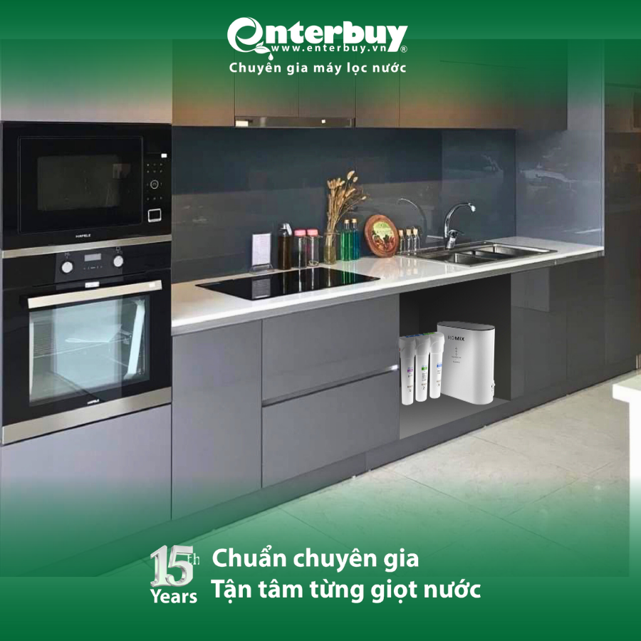 Máy lọc nước âm tủ Geyser Ecotar 9 ROMIX