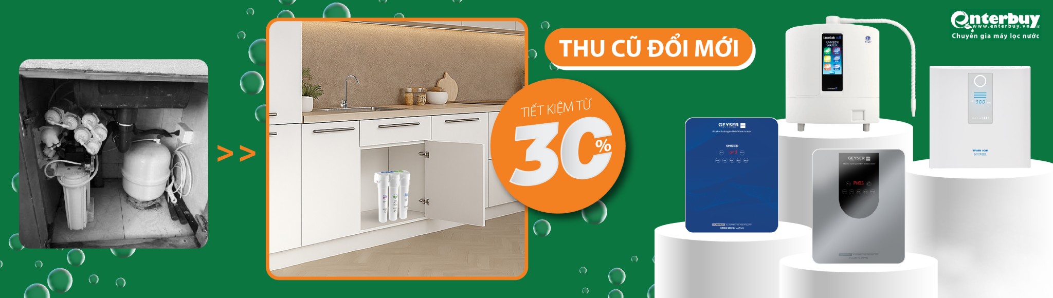 Thu cũ đổi mới máy kiềm