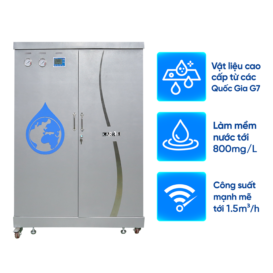 Máy lọc nước tổng đầu nguồn Karofi KTF – 552
