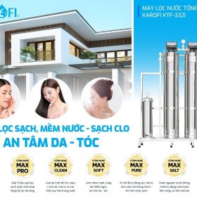 Máy lọc nước tổng đầu nguồn Karofi KTF - 332