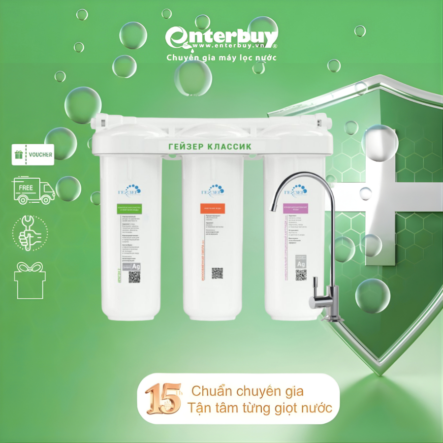 Máy lọc nước nano Geyser Ecotar Classic Universal – Máy lọc nước nano nhập khẩu