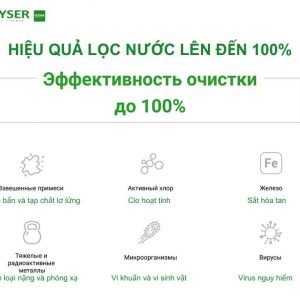 Hiệu quả làm sạch của Geyser Ecotar Bio 2 – Máy lọc nước nano nhập khẩu