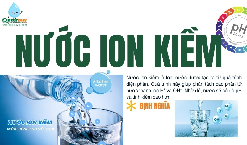 Định nghĩa nước ion kiềm là gì
