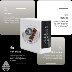 Máy lọc nước chuẩn khoáng Ecotar 9 Lux ROMIX