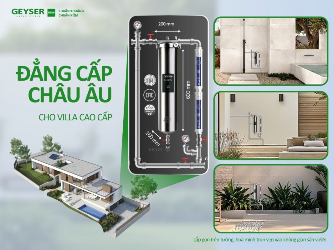 Hệ thống lọc tổng chuẩn Châu Âu