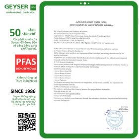 Lọc tổng đầu nguồn âm trần cho căn hộ chung cư Geyser Ecotar 2Fs