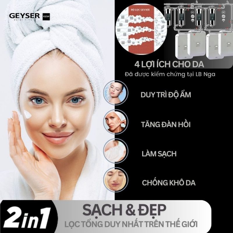 Lọc tổng đầu nguồn âm trần cho căn hộ chung cư Penthouse Geyser Ecotar 4F4Ss