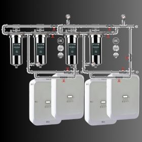 Lọc tổng đầu nguồn âm trần cho căn hộ chung cư Penthouse Geyser Ecotar 4F4Ss