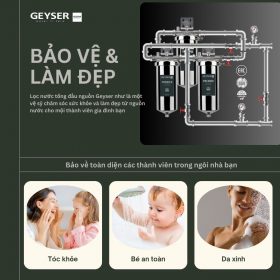Lọc tổng đầu nguồn âm trần cho căn hộ chung cư Geyser Ecotar 2F1As